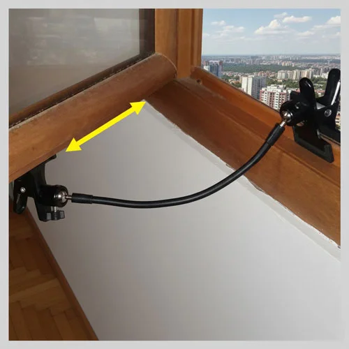 Entrebâilleur Courandair grande ouverture étape 2